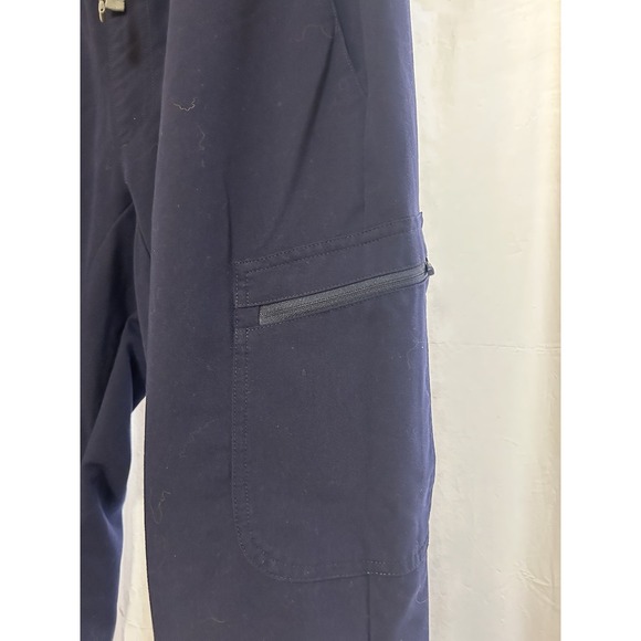 FIGS Pants Women's Medium Blue Scrubs Jogger Technical Uniform Drawstring - Picture 4 of 14